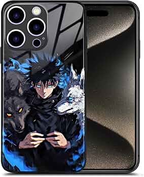 Anime,jjk,Megumi, iPhone case Solenne accessories