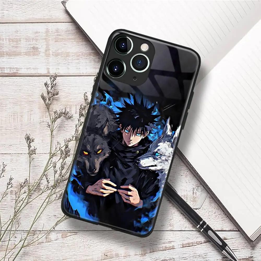 Anime,jjk,Megumi, iPhone case Solenne accessories