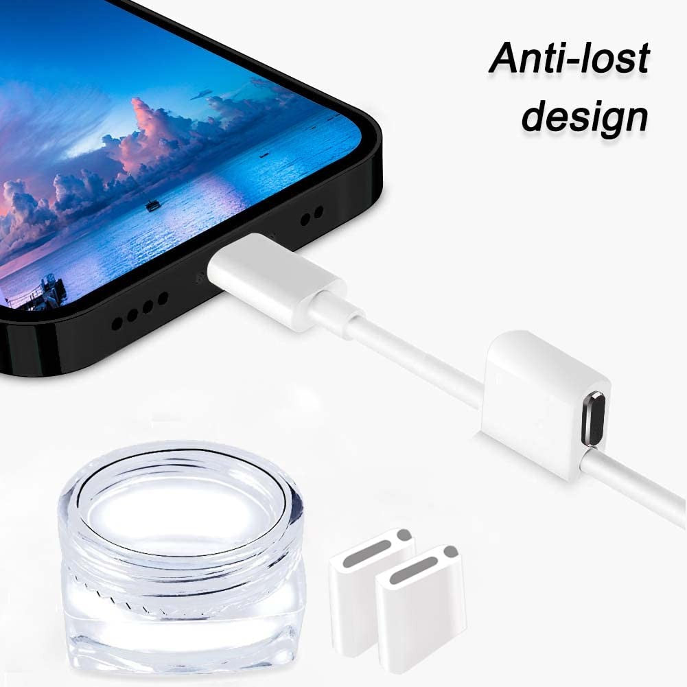 USB C Dust Plug, Type C Dust Cover Charging Port Cap 4 PCS with Cleaning Brus...