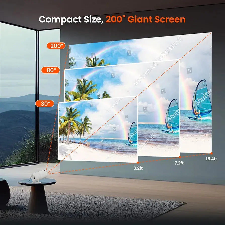 Portable mini projector📽️ Solenne accessories