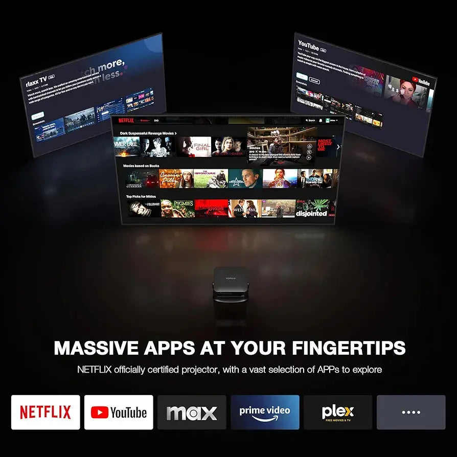 Netflix-enabled projector Solenne accessories