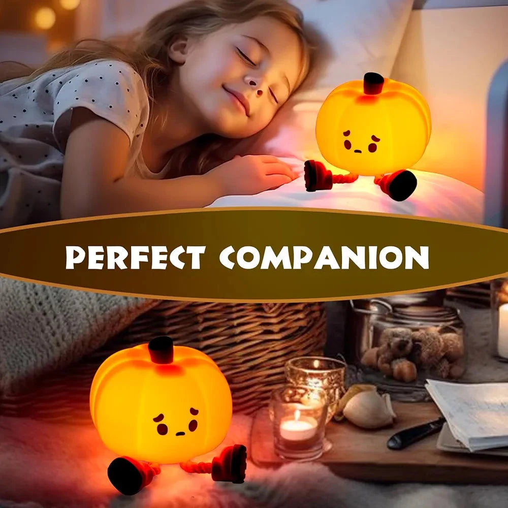 Cute pumpkin night light lamp🎃 Solenne accessories