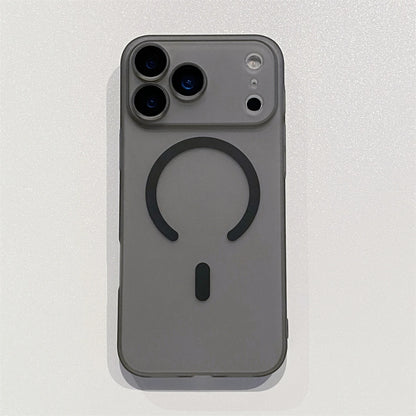 2025 Ultra Thin Full Cover Matte Clear Magnetic Phone Cases for Iphone 17 Pro Max 17Air 17Pro Hard PP Light Funda for Magsafe