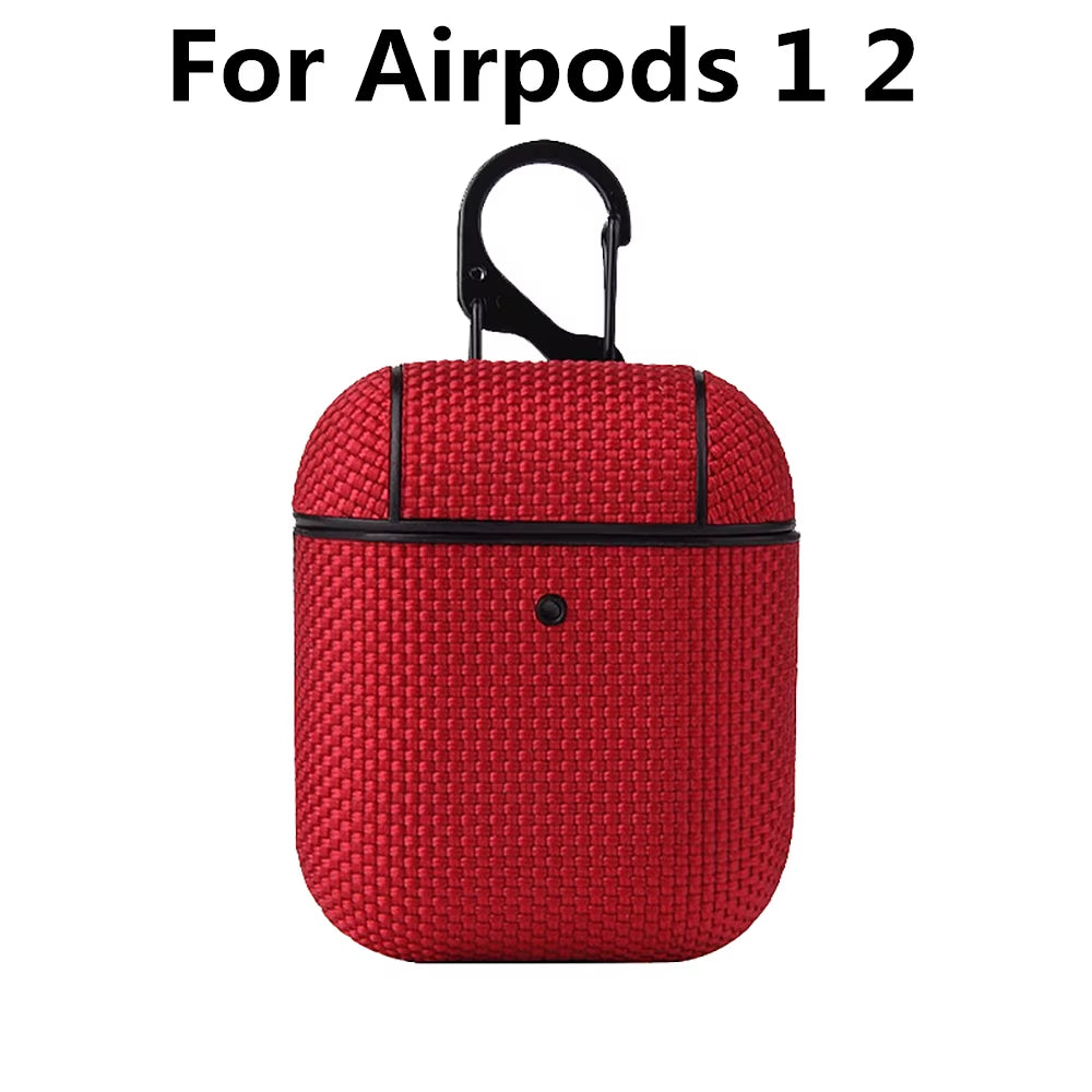 For Airpods Pro 2 Case Wireless Headphone Cover Waterproof Nylon PC Earphone Cases for Apple Air Pods 3 1 Pro 2 Generation 2022