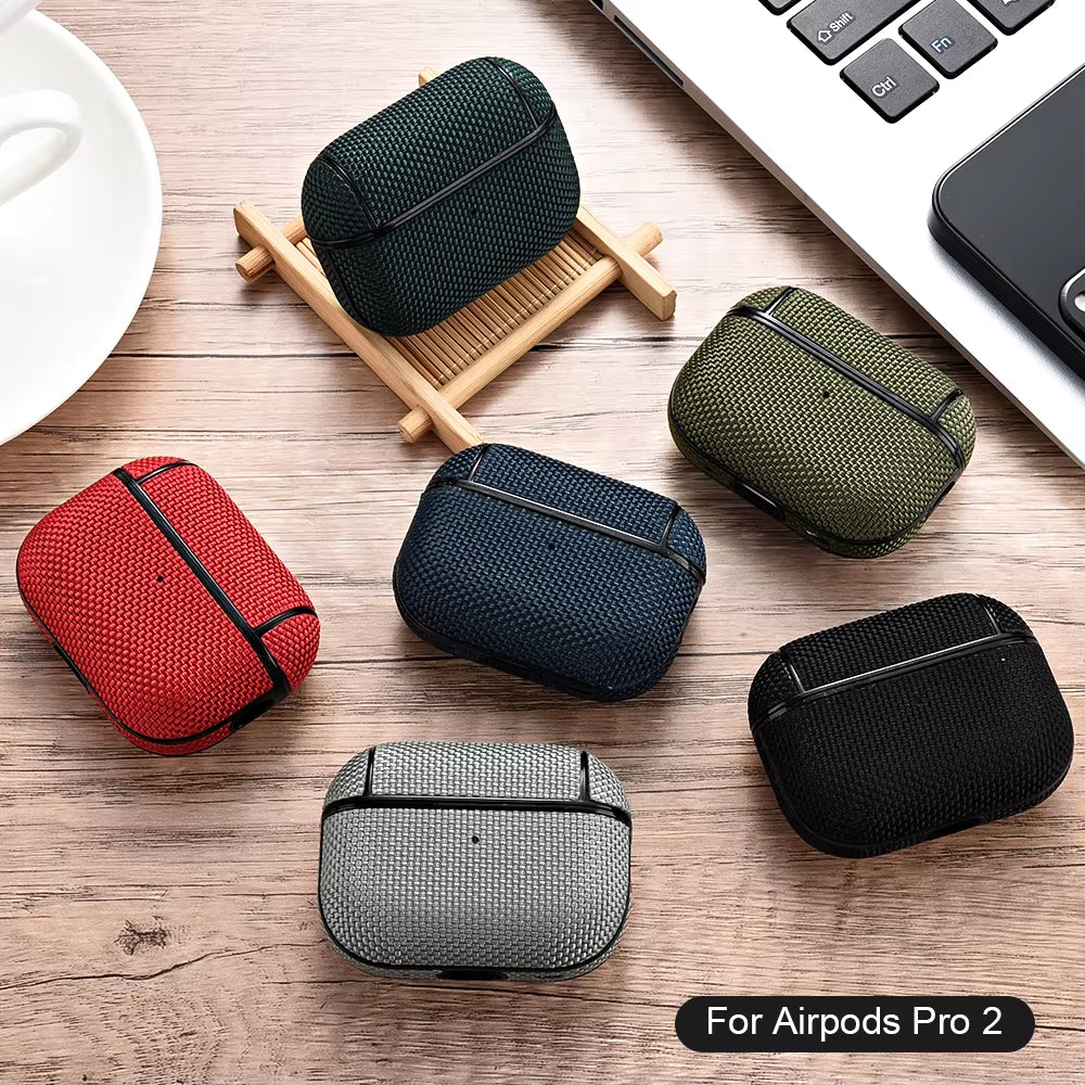 For Airpods Pro 2 Case Wireless Headphone Cover Waterproof Nylon PC Earphone Cases for Apple Air Pods 3 1 Pro 2 Generation 2022