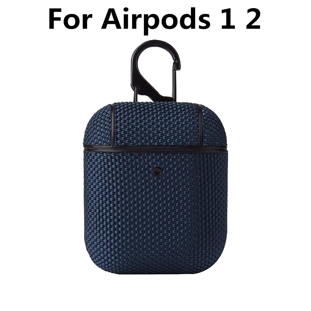 For Airpods Pro 2 Case Wireless Headphone Cover Waterproof Nylon PC Earphone Cases for Apple Air Pods 3 1 Pro 2 Generation 2022
