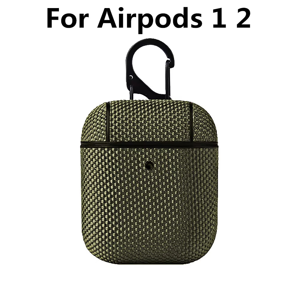 For Airpods Pro 2 Case Wireless Headphone Cover Waterproof Nylon PC Earphone Cases for Apple Air Pods 3 1 Pro 2 Generation 2022