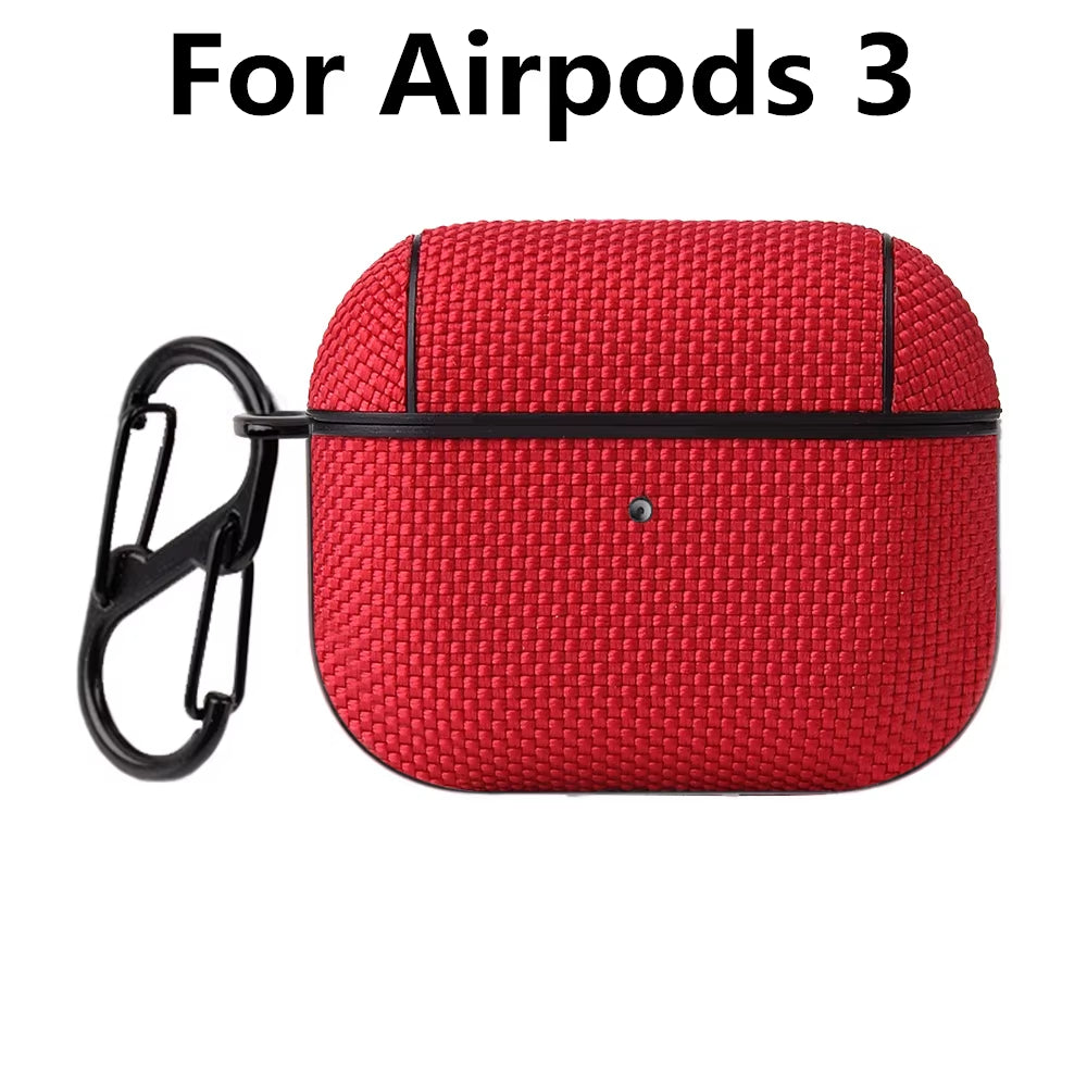 For Airpods Pro 2 Case Wireless Headphone Cover Waterproof Nylon PC Earphone Cases for Apple Air Pods 3 1 Pro 2 Generation 2022