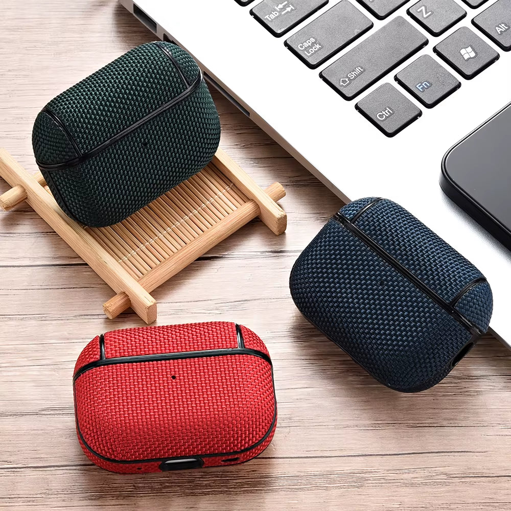 For Airpods Pro 2 Case Wireless Headphone Cover Waterproof Nylon PC Earphone Cases for Apple Air Pods 3 1 Pro 2 Generation 2022