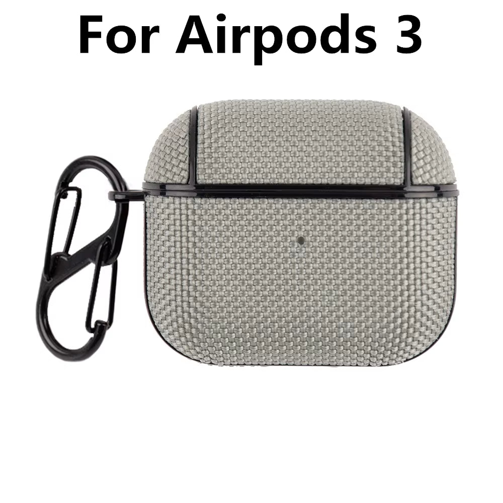 For Airpods Pro 2 Case Wireless Headphone Cover Waterproof Nylon PC Earphone Cases for Apple Air Pods 3 1 Pro 2 Generation 2022