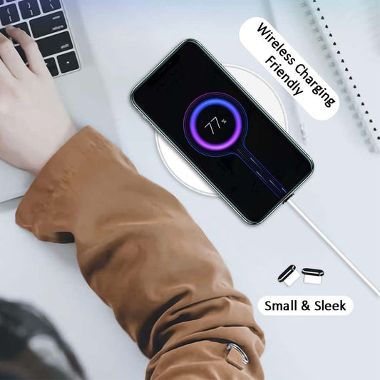 USB C Dust Plug, Type C Dust Cover Charging Port Cap 4 PCS with Cleaning Brus...