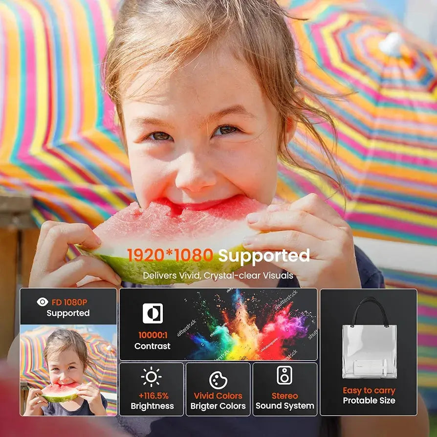 Portable mini projector📽️ Solenne accessories