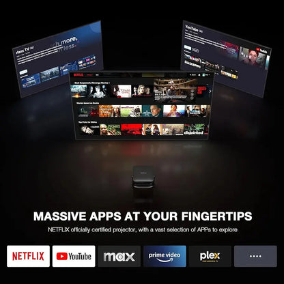 Netflix-enabled projector Solenne accessories