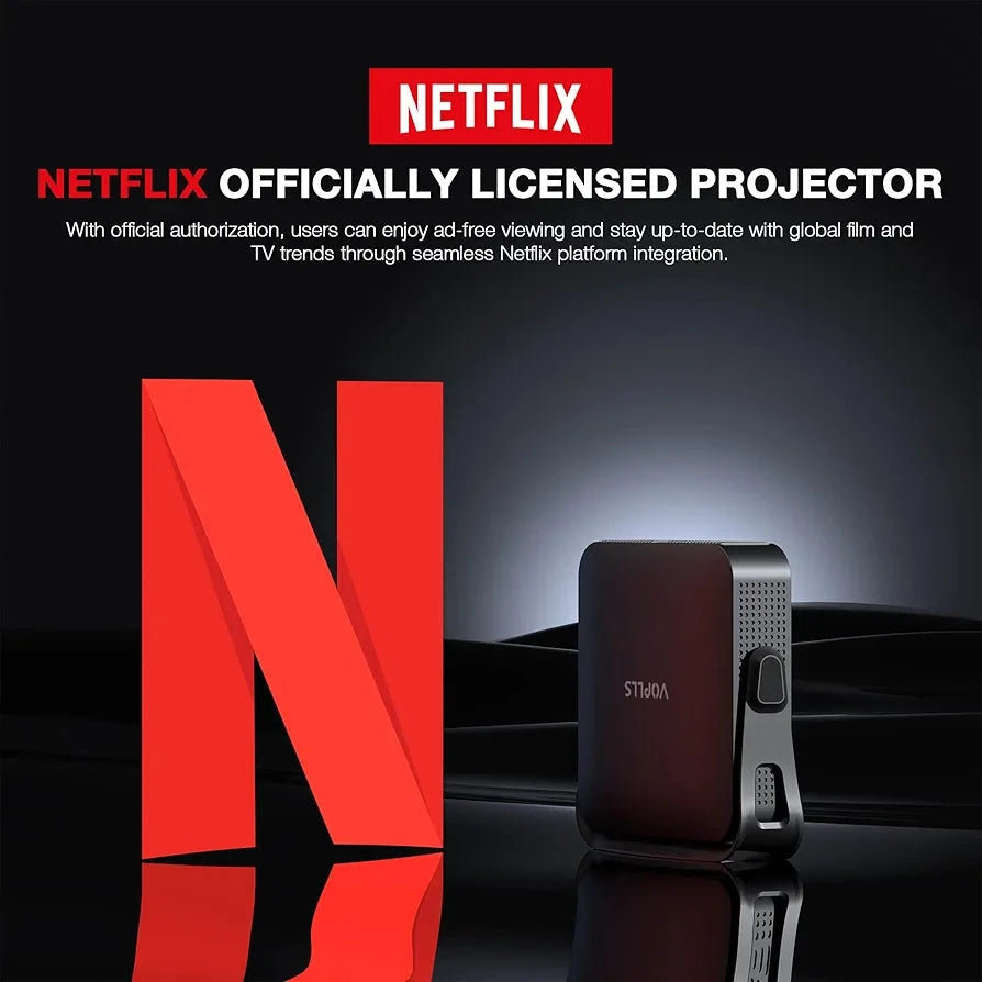 Netflix-enabled projector Solenne accessories