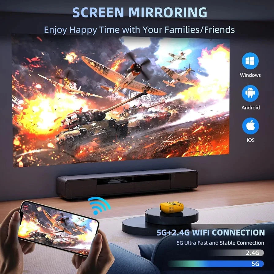 Mini projector 📽️ Solenne accessories