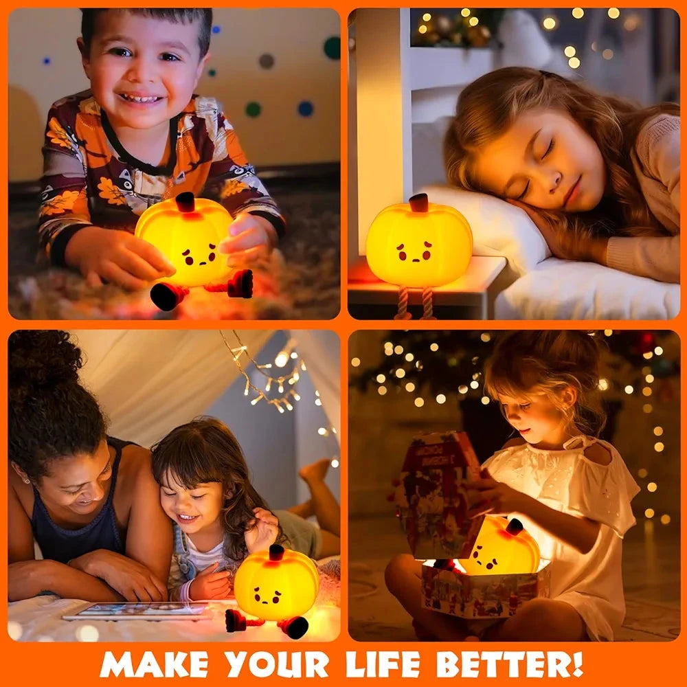 Cute pumpkin night light lamp🎃 Solenne accessories